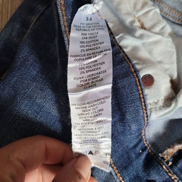 Joe's Jeans Men's Straight Jeans in Blue - Picture 7 of 12